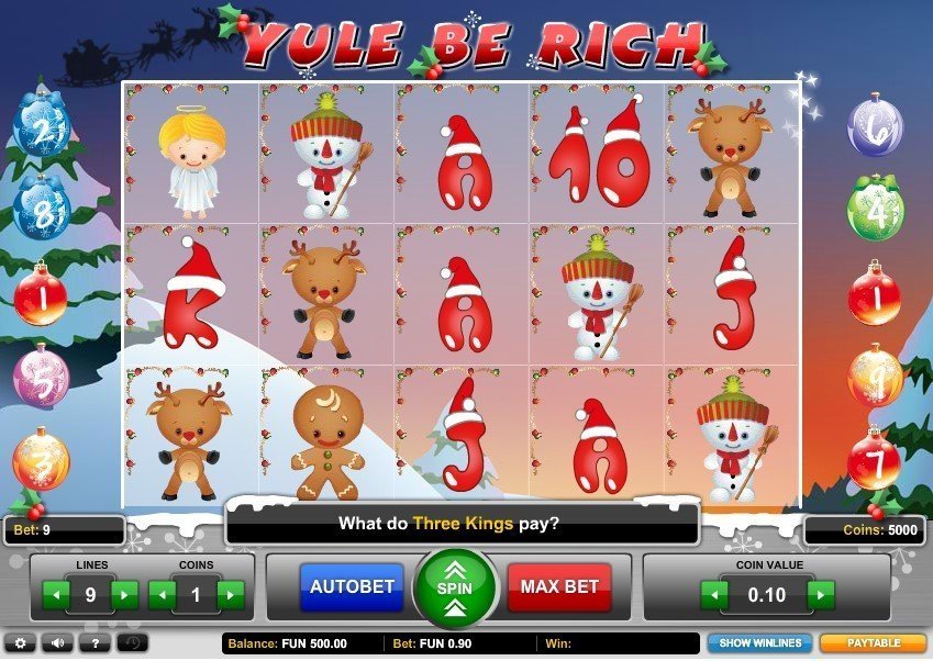 Yule Be Rich Slot Review