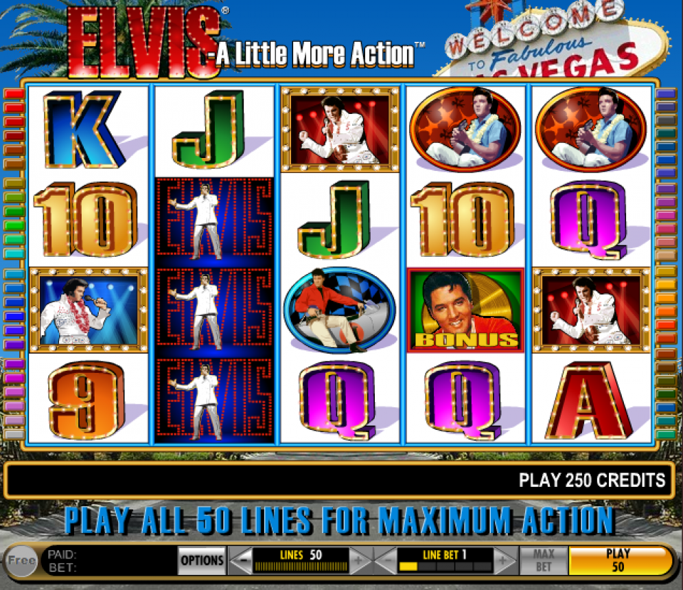 Elvis A Little More Action Slot Review