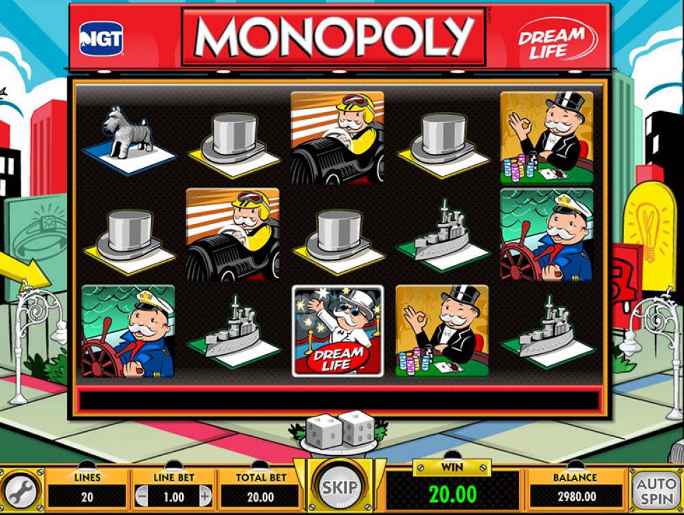 Monopoly Dream Life Slot Review