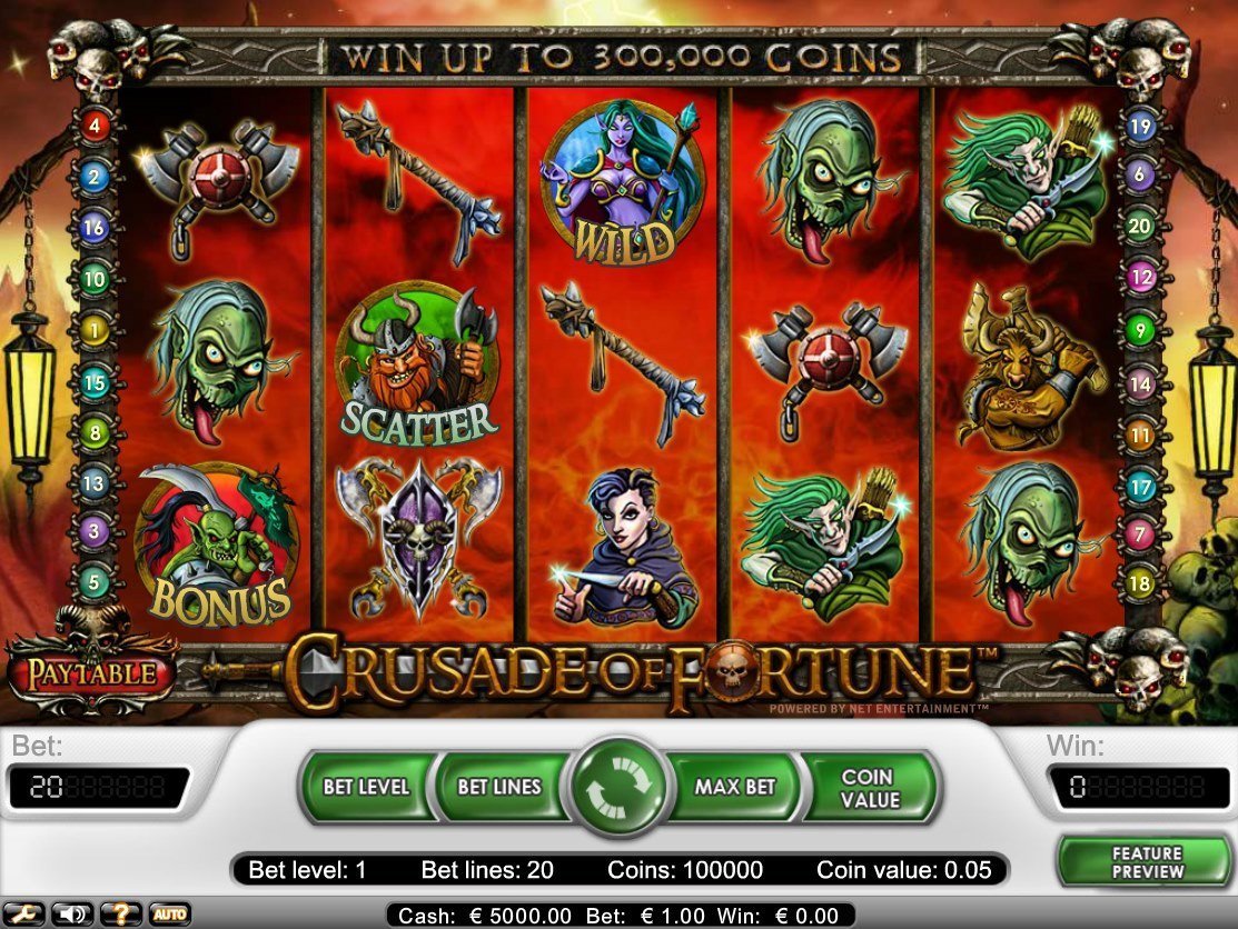 Crusade Of Fortune Slot Review