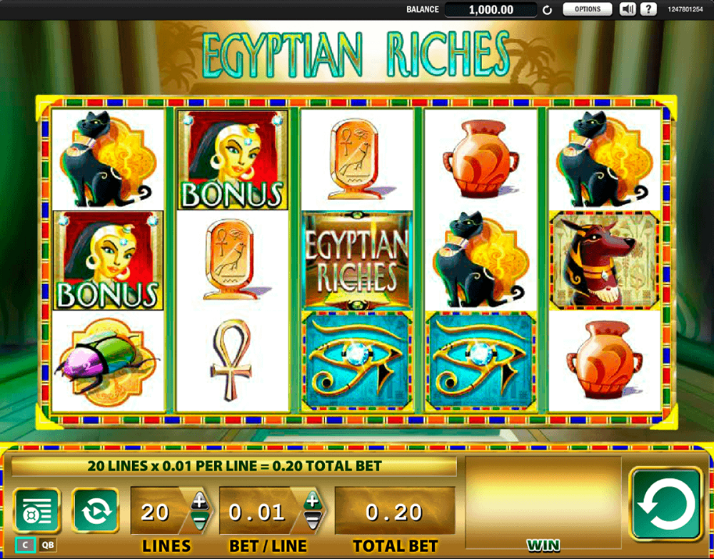 Egyptian Riches Slot Review